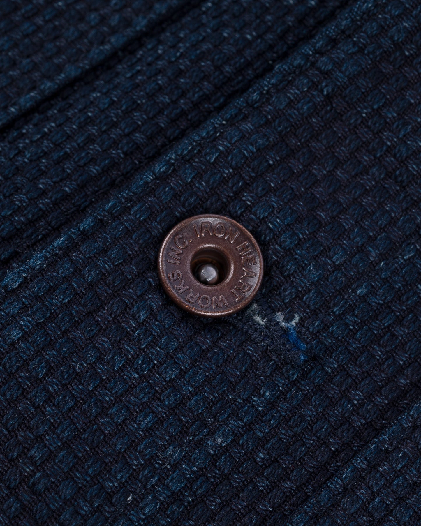 Iron Heart - IHV-50-IND 14 Dobby Sashiko Vest
