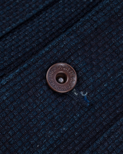 Iron Heart - IHV-50-IND 14 Dobby Sashiko Vest