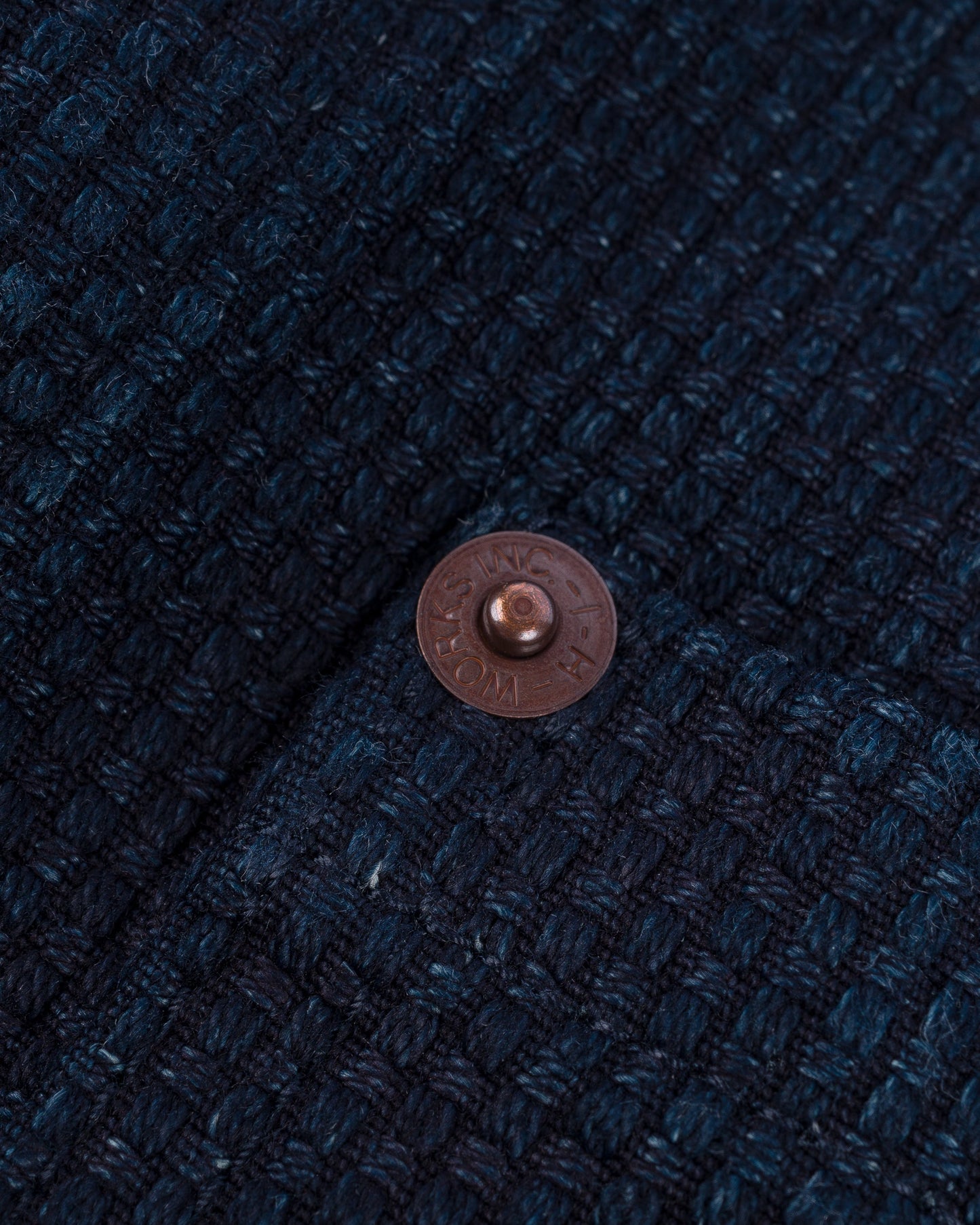 Iron Heart - IHV-50-IND 14 Dobby Sashiko Vest