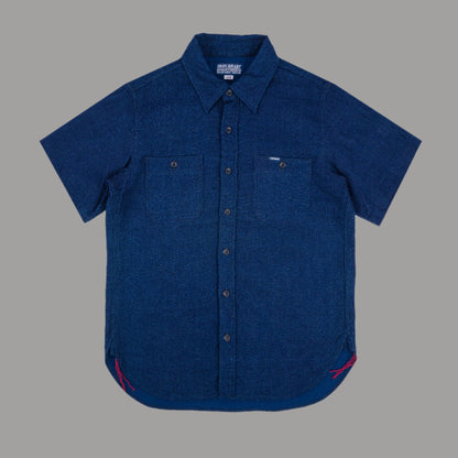 Iron Heart - IHSH-417 Double Gauze Work Shirt Indigo