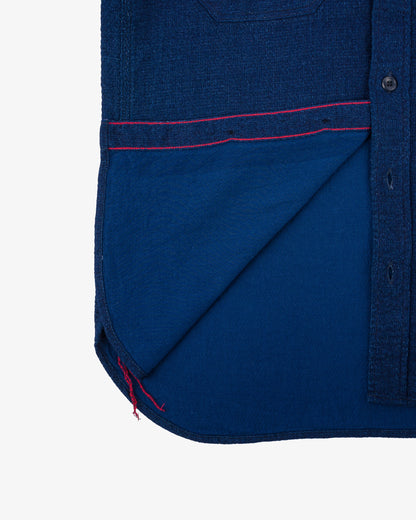 Iron Heart - IHSH-417 Double Gauze Work Shirt Indigo