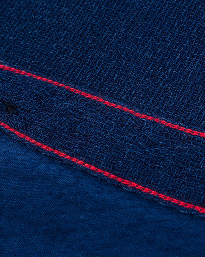Iron Heart - IHSH-417 Double Gauze Work Shirt Indigo