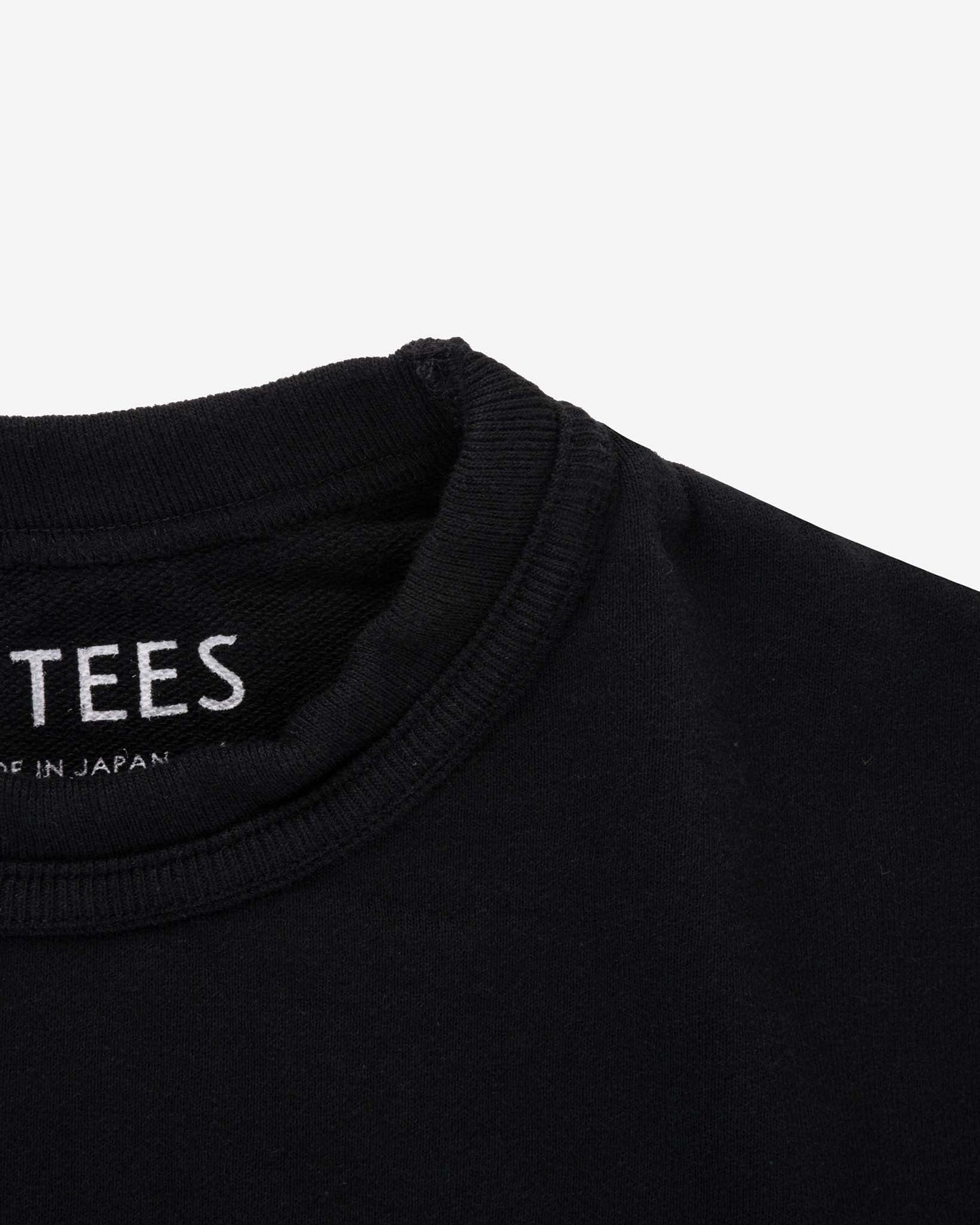 Utilitees - Tee - 10oz Mini Fleece Crew - Black