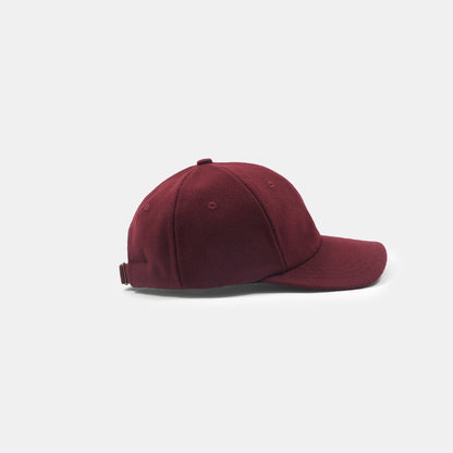 Dehen 1920 - Unstructured Wool Baseball Hat - Burgundy