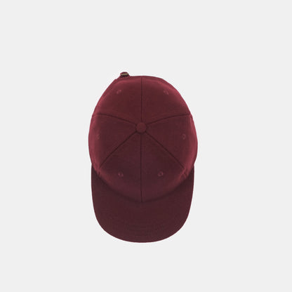 Dehen 1920 - Unstructured Wool Baseball Hat - Burgundy