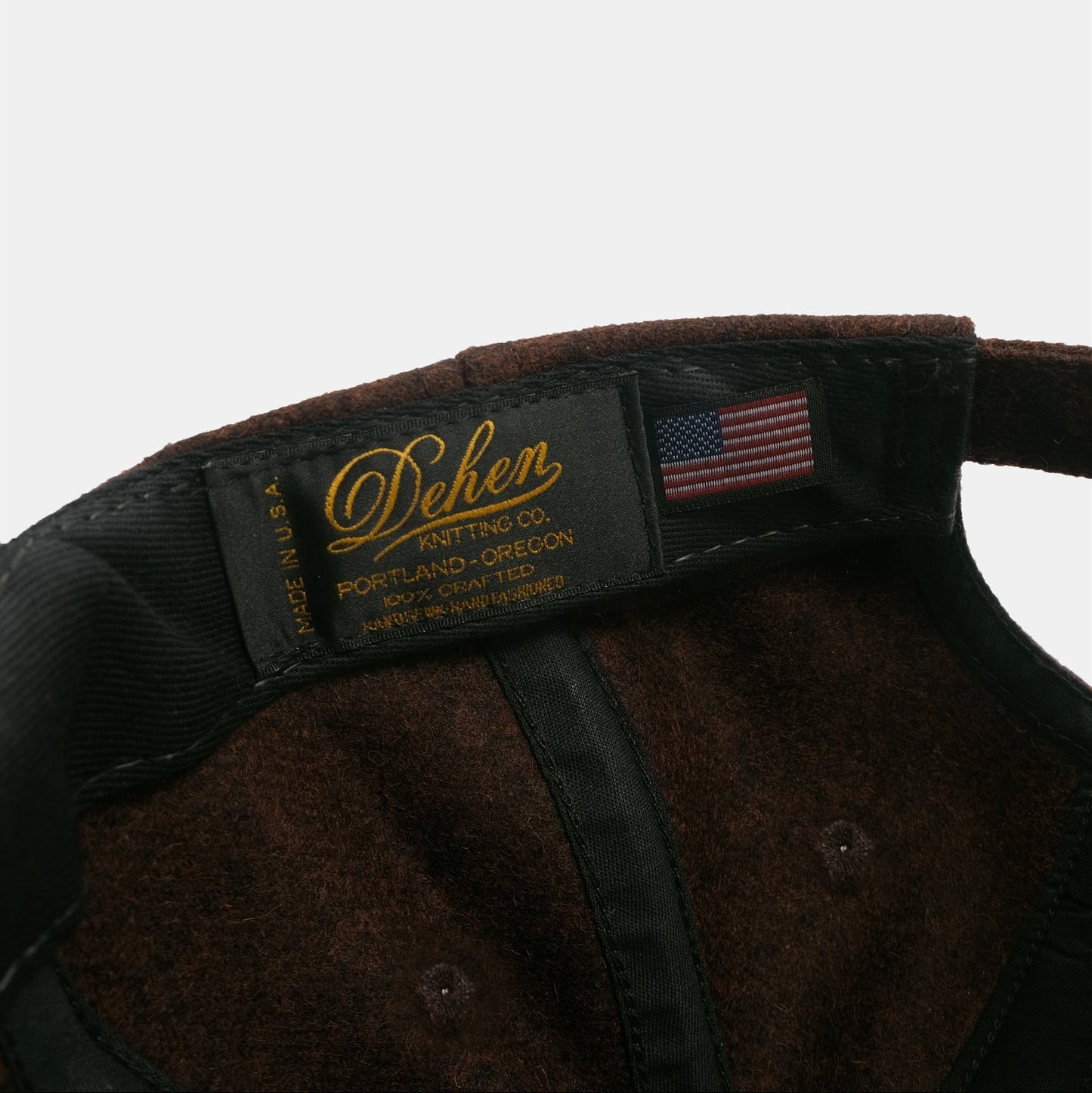 Dehen 1920 - Unstructured Wool Baseball Hat - Red Oak (Dk Brown)