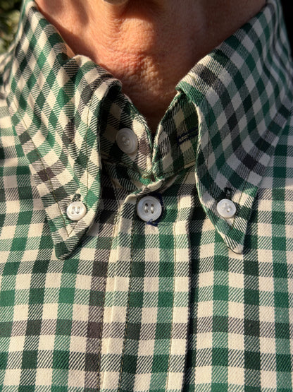 Mikkel Rude - Checked Shirt Green Button Down