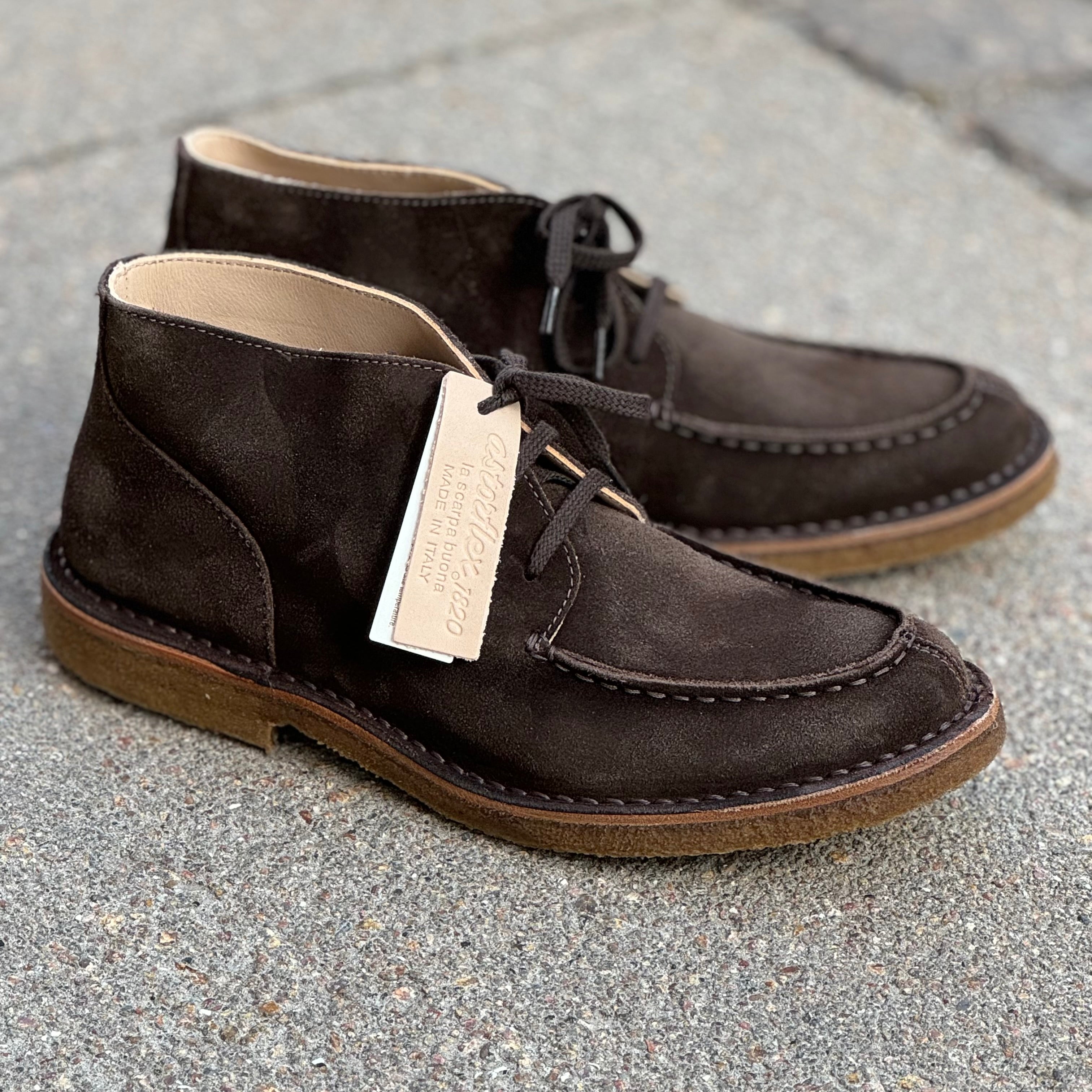 Astorflex Dukeflex Moc Dark Chestnut Brund