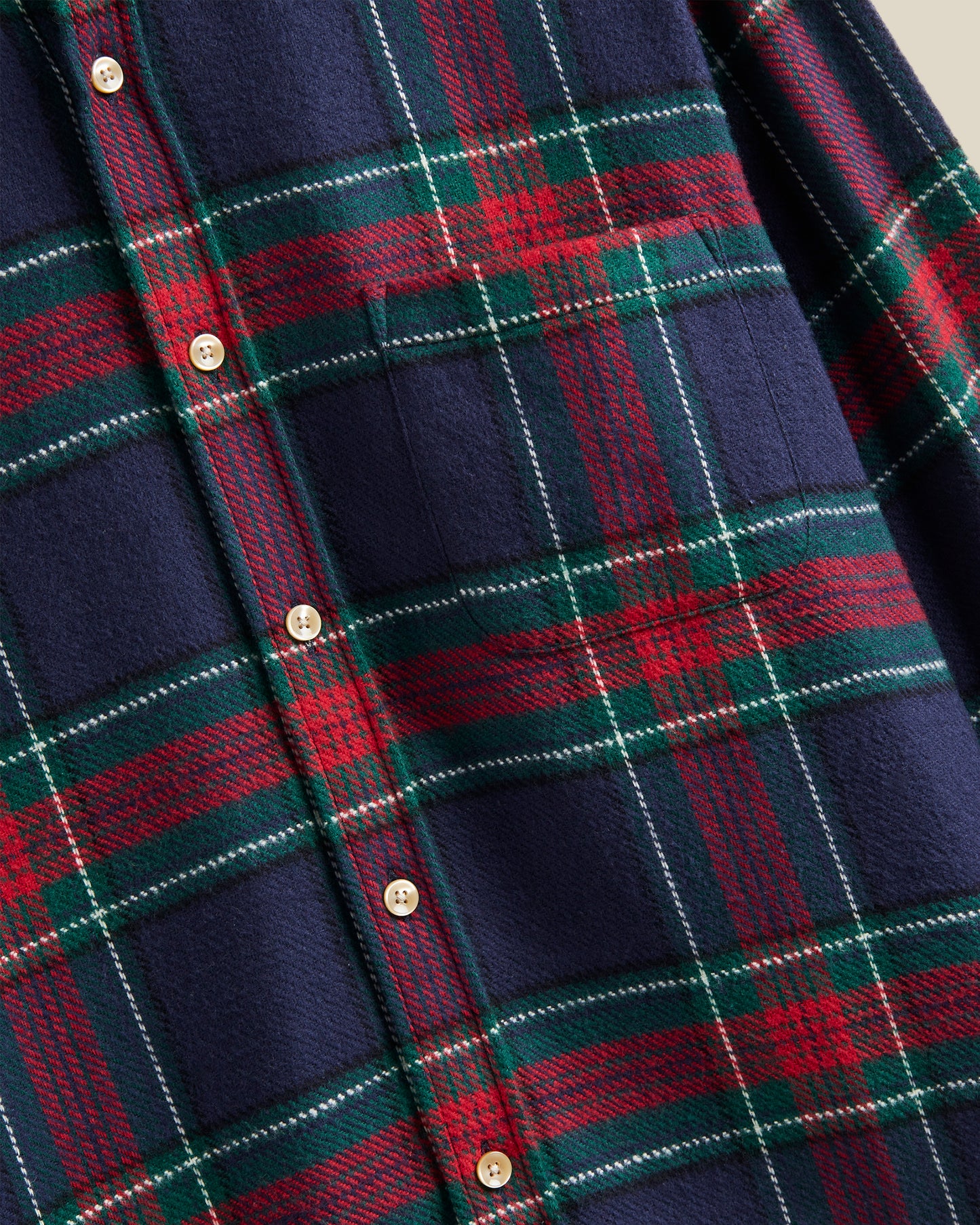 Portuguese Flannel - Faru Check Blue