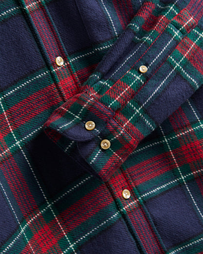 Portuguese Flannel - Faru Check Blue