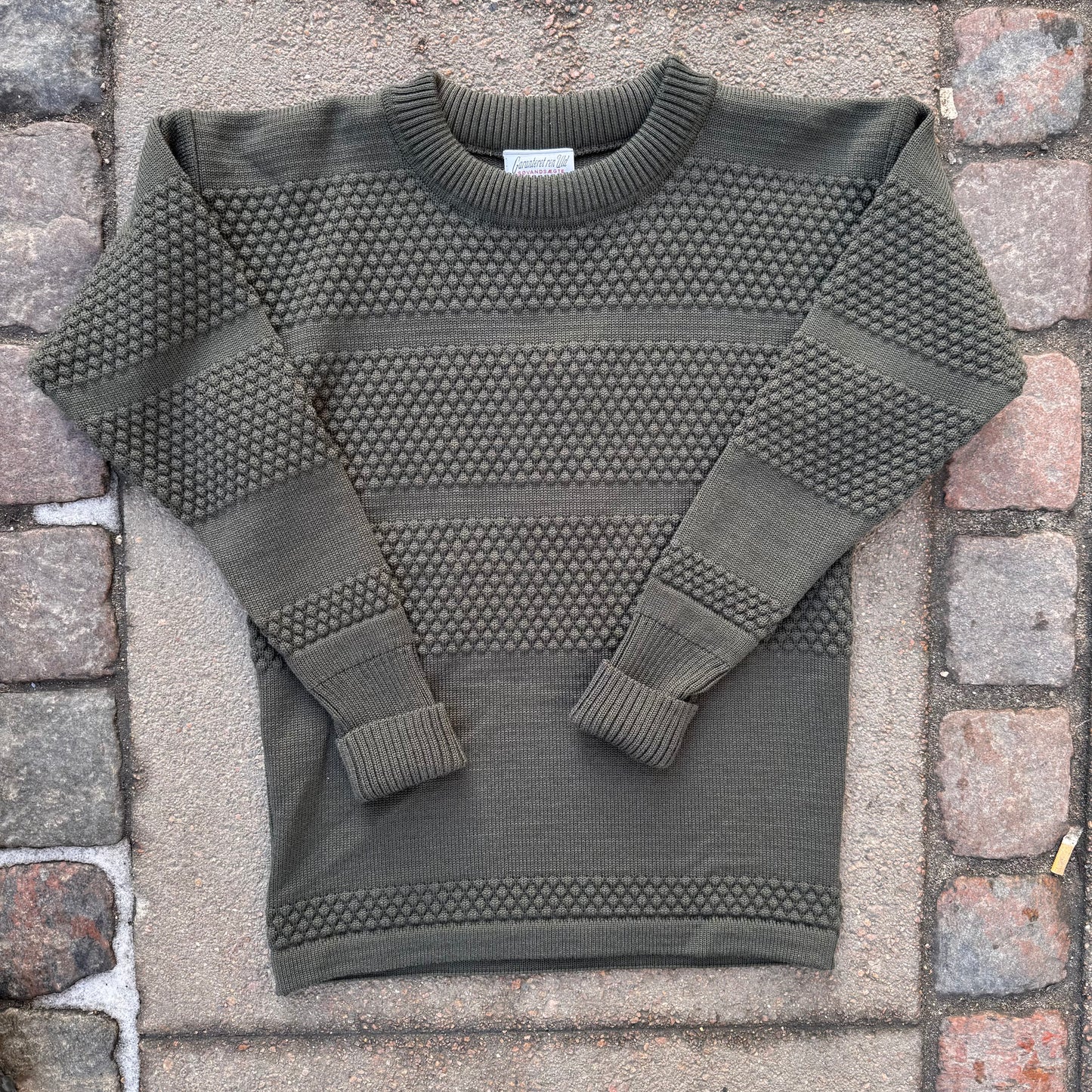 SNS - Fisherman Crew neck (Deeper Bronze Green)