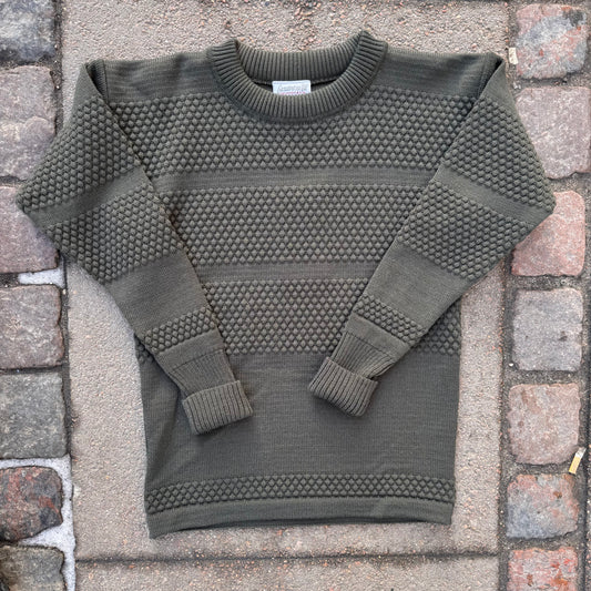 SNS - Fisherman Crew neck (Deeper Bronze Green)