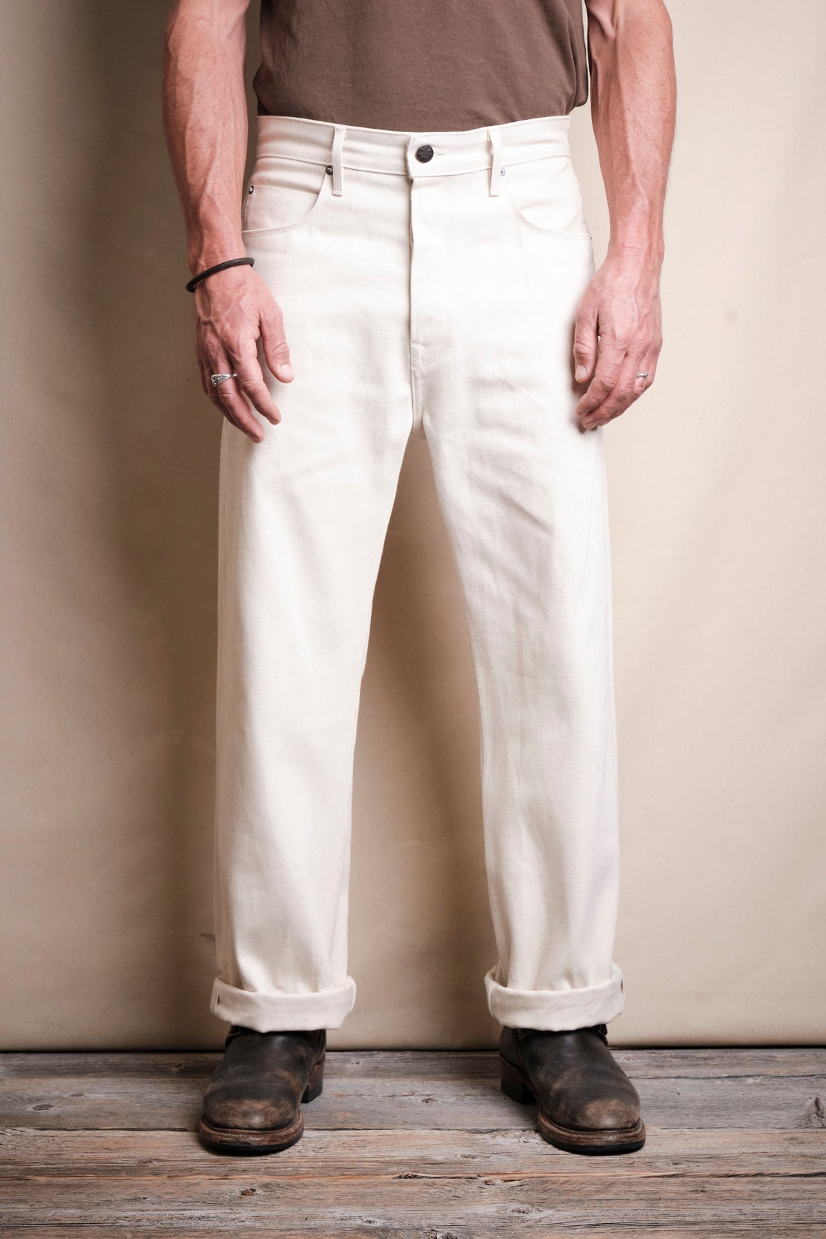 Freenote - Modesto Loose Ecru 14oz