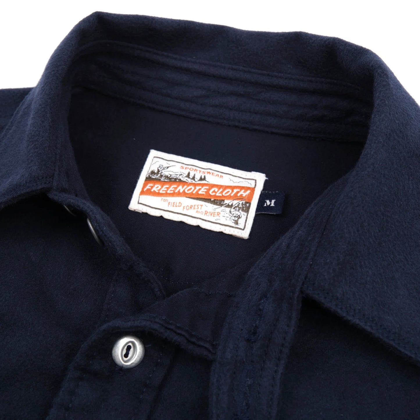 Freenote - Scout Shirt Moleskin Navy