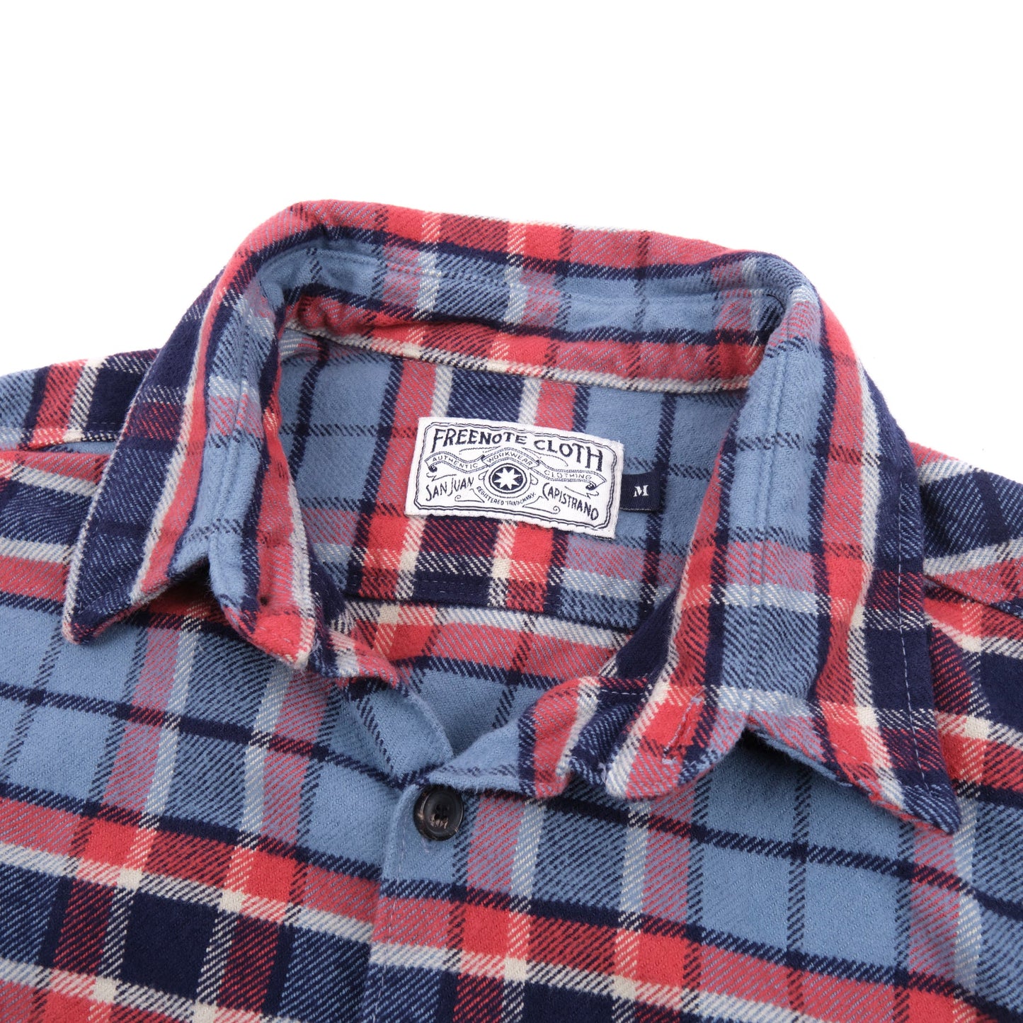 Freenote - Shirt - Benson Castle Blue Flannel