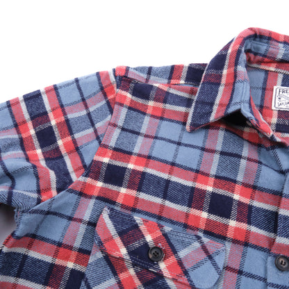 Freenote - Shirt - Benson Castle Blue Flannel