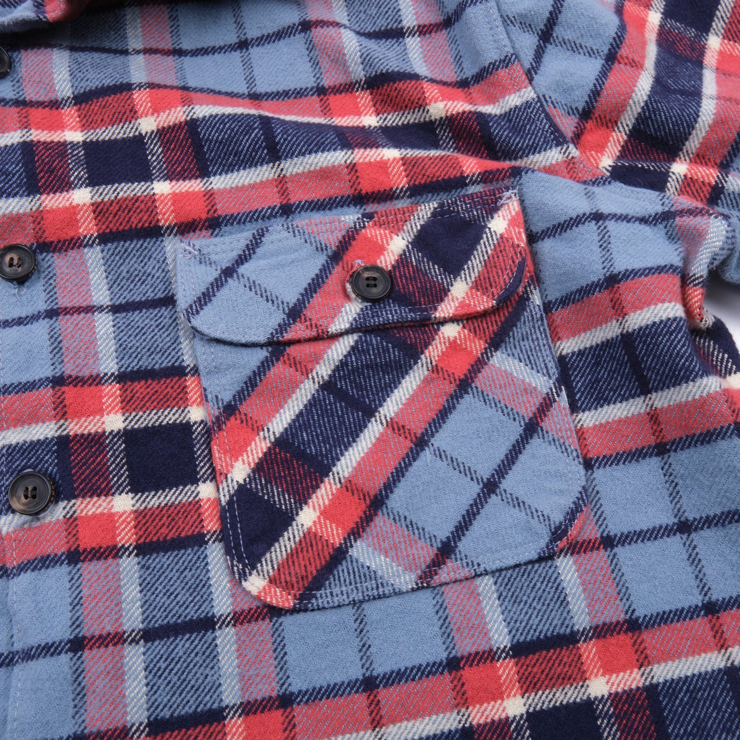 Freenote - Shirt - Benson Castle Blue Flannel