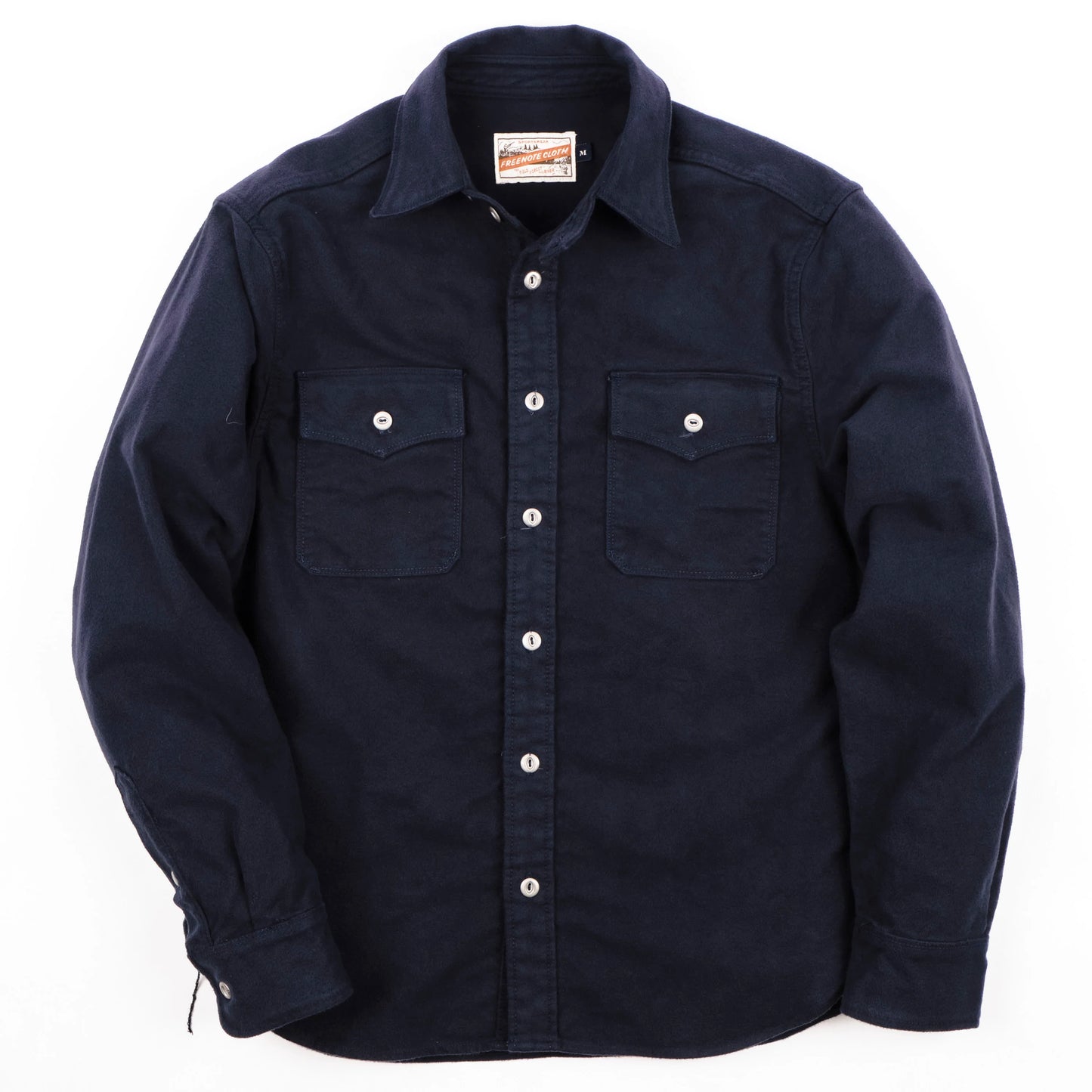 Freenote - Scout Shirt Moleskin Navy