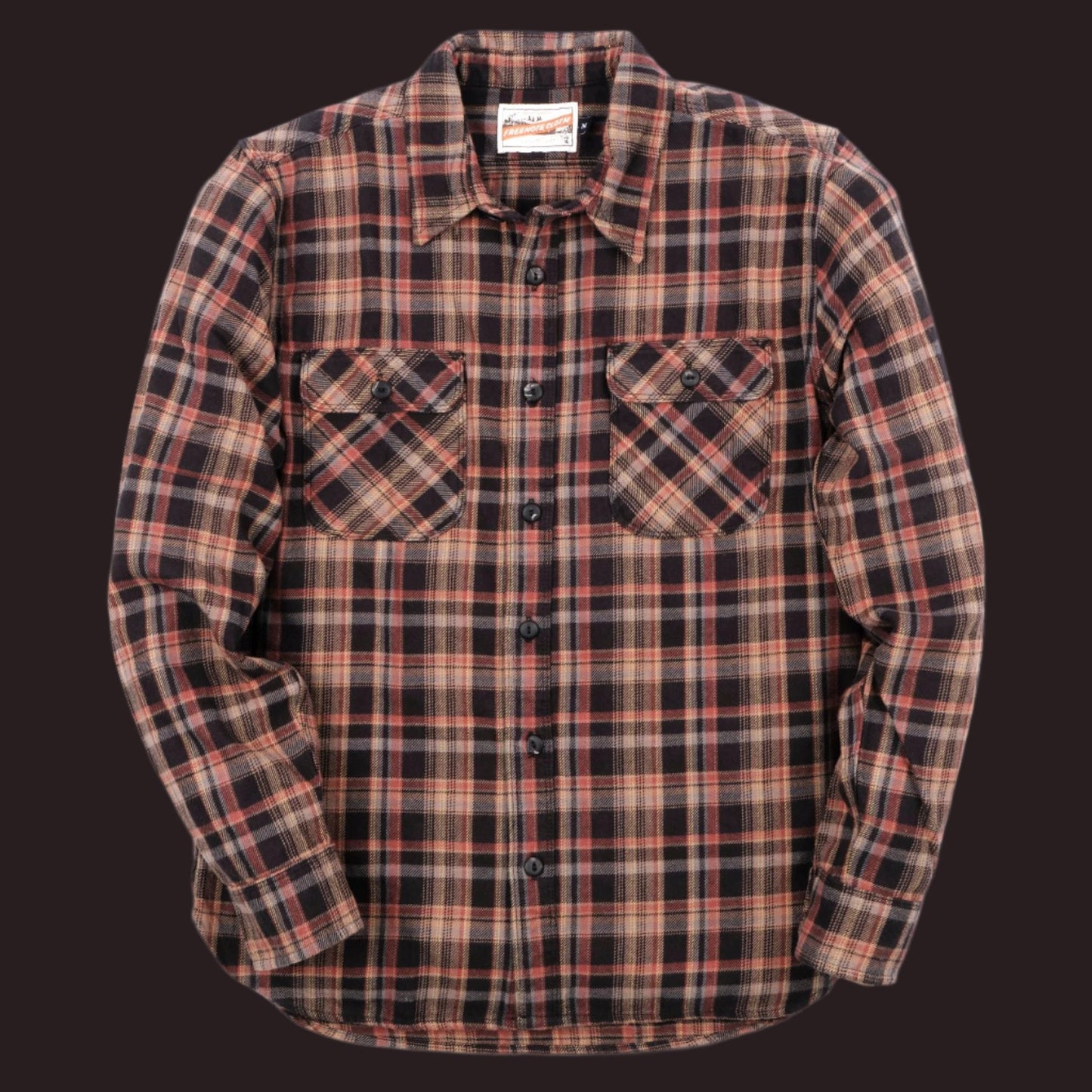 Freenote - Jepson Flannel Black Plaid