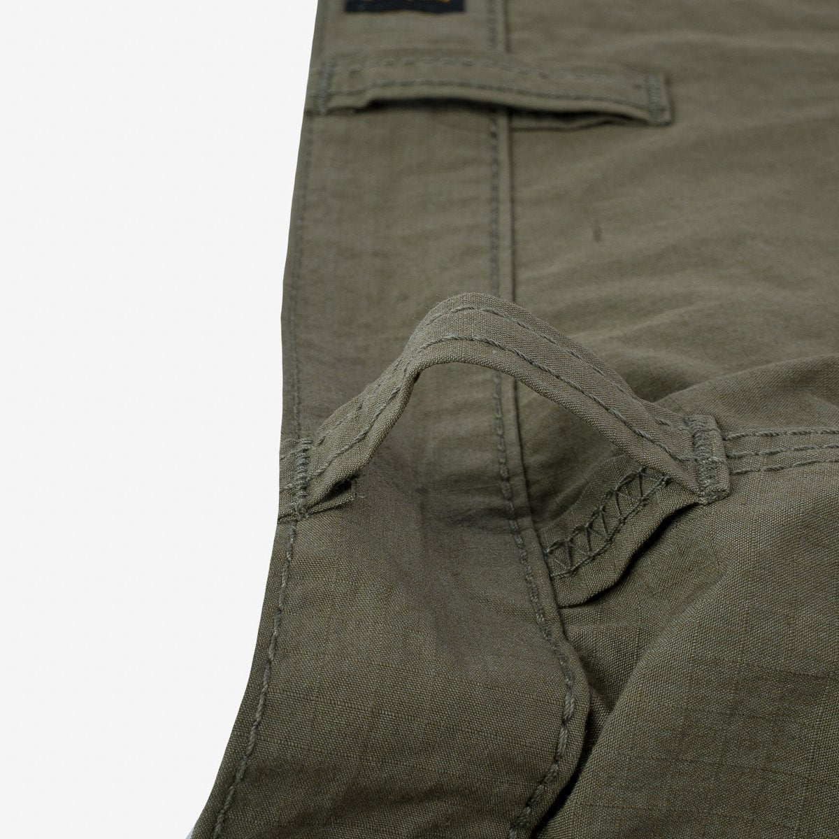 Iron Heart - IH-736-Olive Drap Ripstop Cargo Shorts