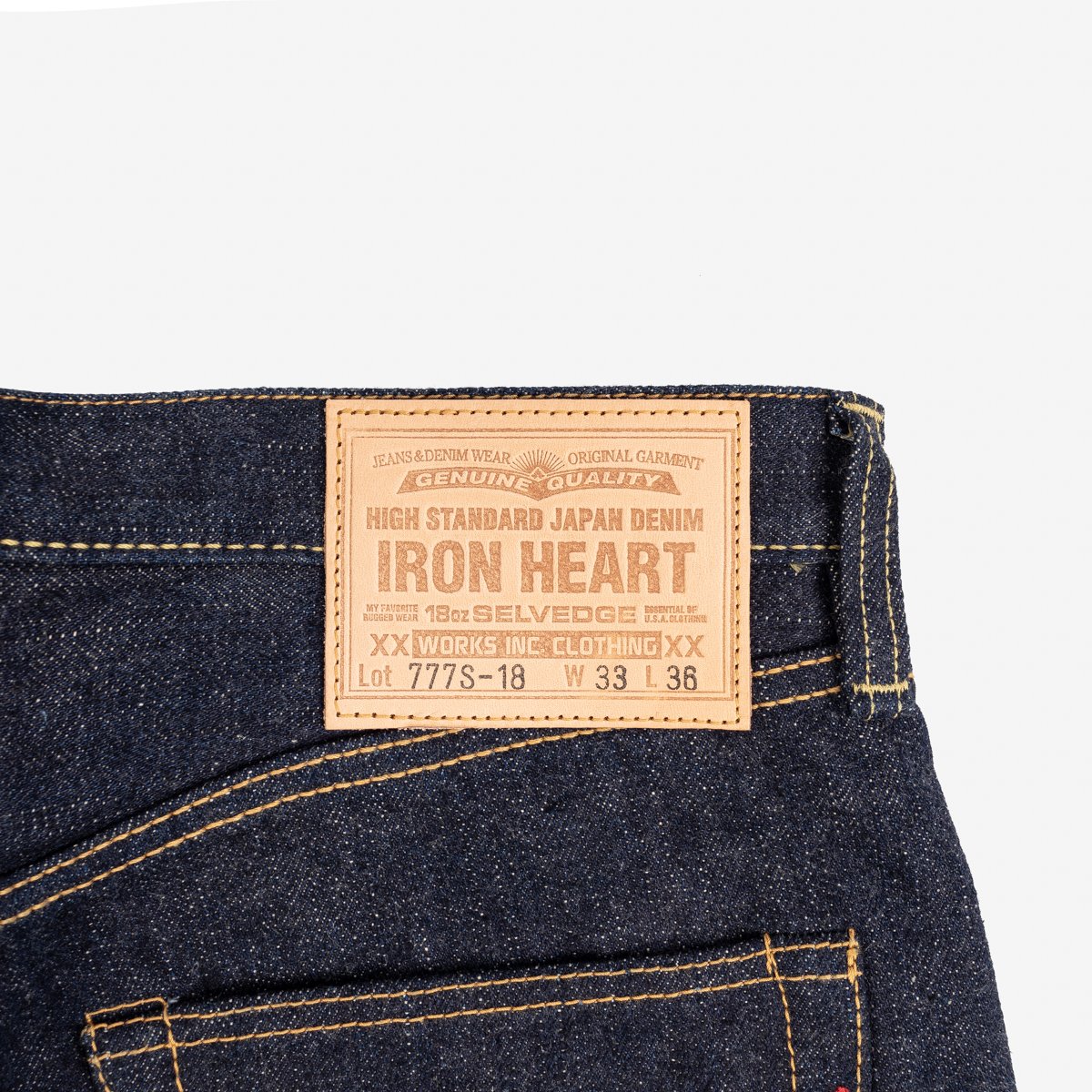 Iron Heart - 777S 18oz Indigo