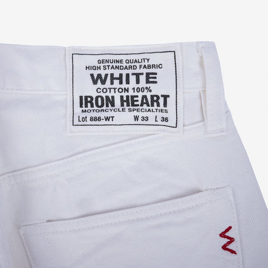 Iron Heart - 888WT- white 13.5oz