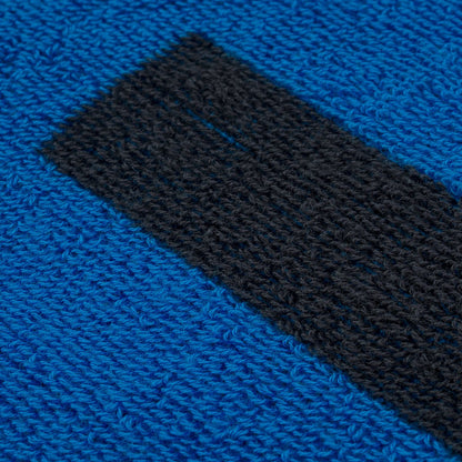 Iron Heart - Ihg-065 Small Imabari Towel - Blue/Black