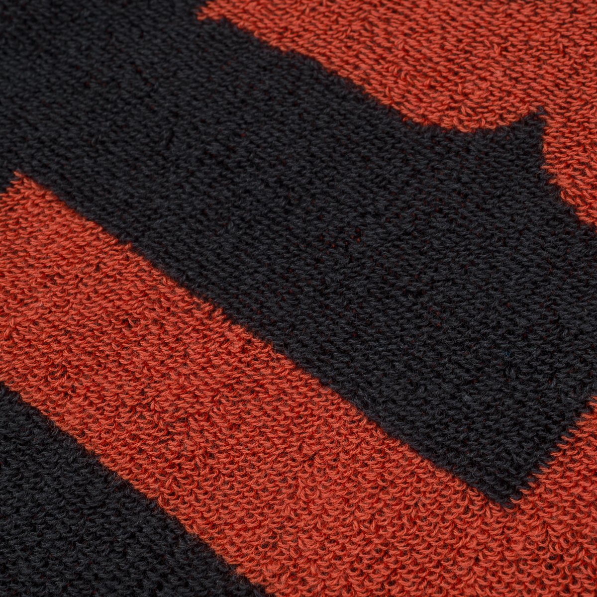 Iron Heart - Ihg-065 Small Imabari Towel - Orange/Black