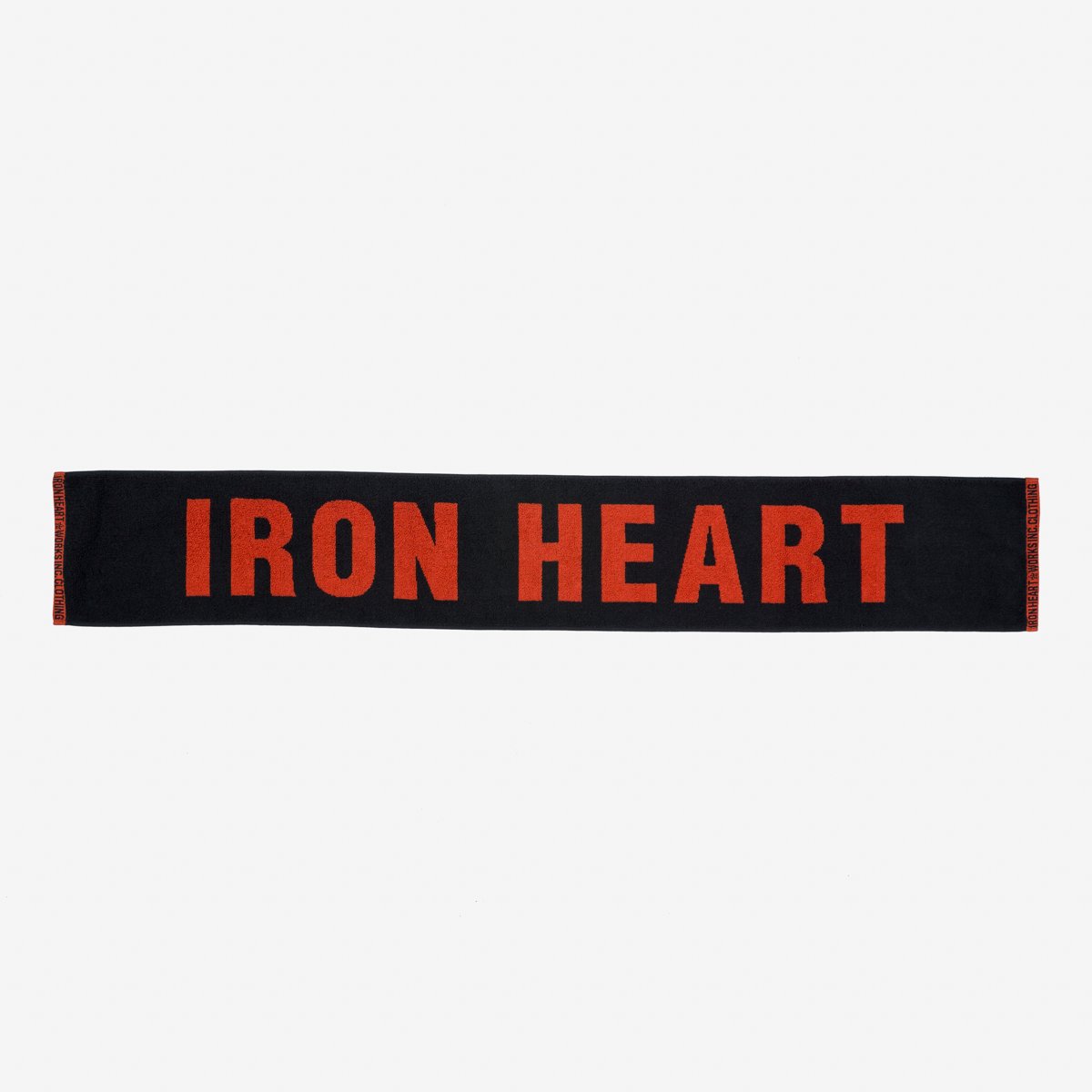 Iron Heart - Ihg-065 Small Imabari Towel - Orange/Black