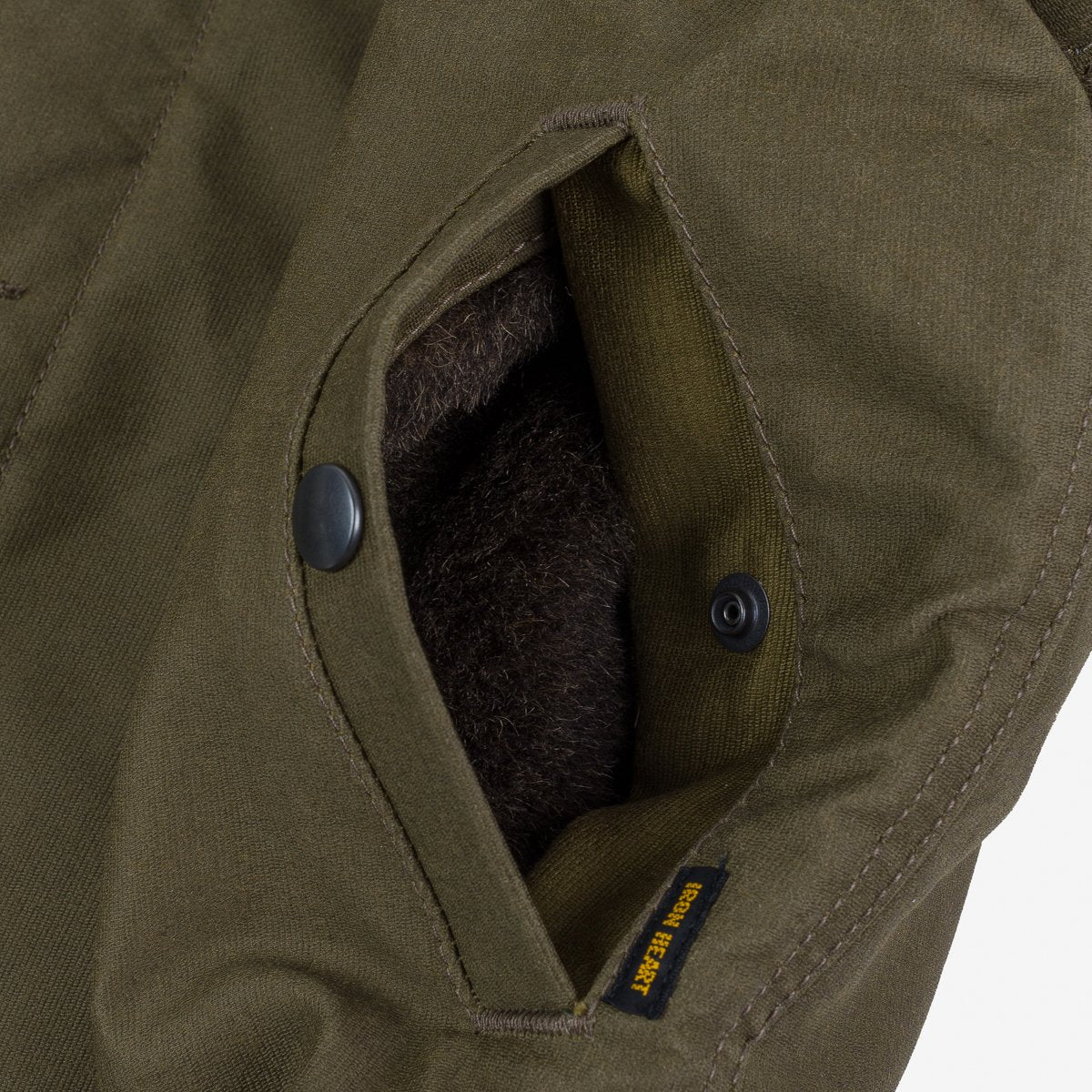 Iron Heart - IHM-37 Deck Jacket - Oiled Whipcord Olive