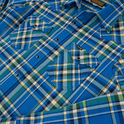 Iron Heart - IHSH-370 Blue Tartan