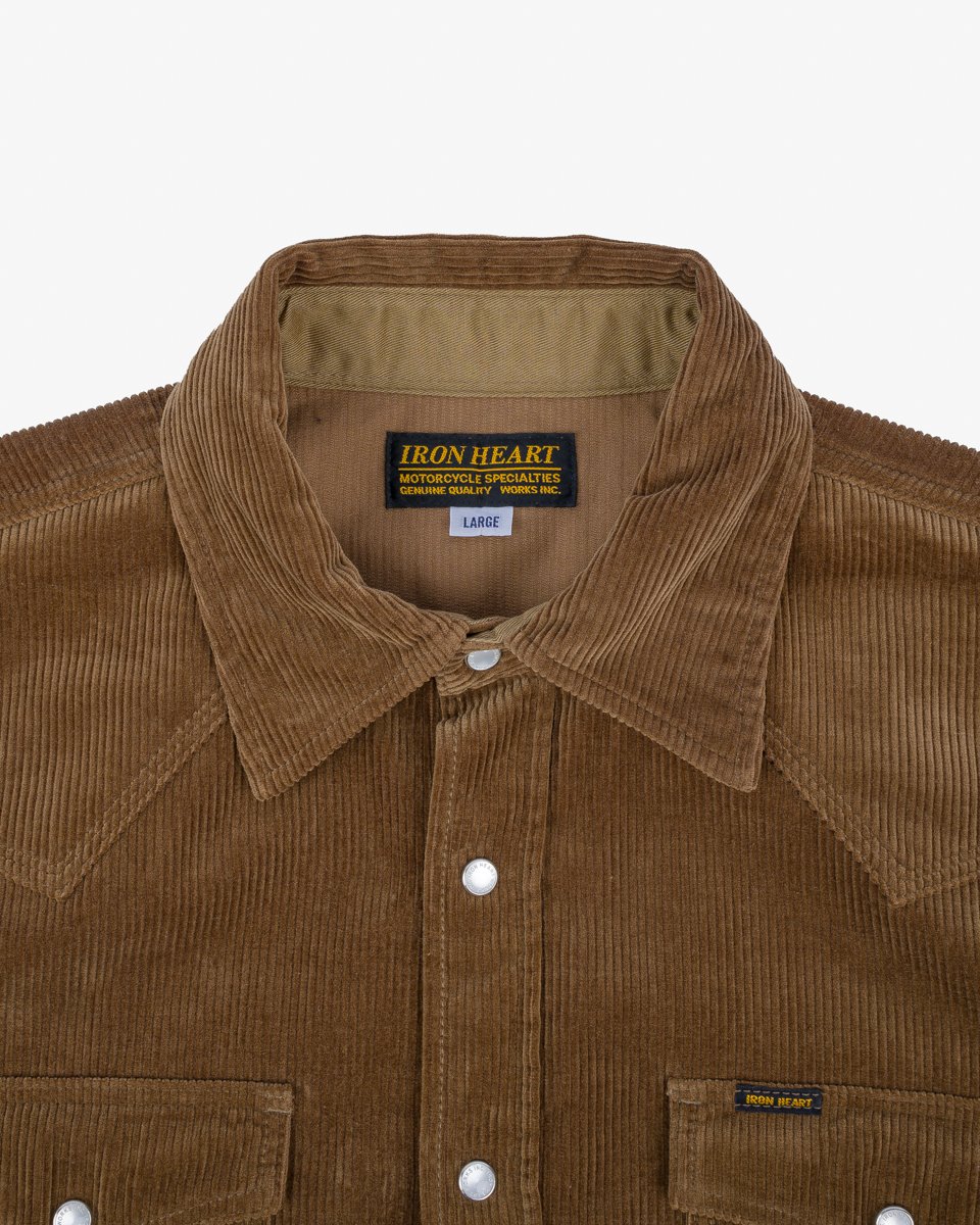 Iron Heart - IHSH-398 Camel Corduroy