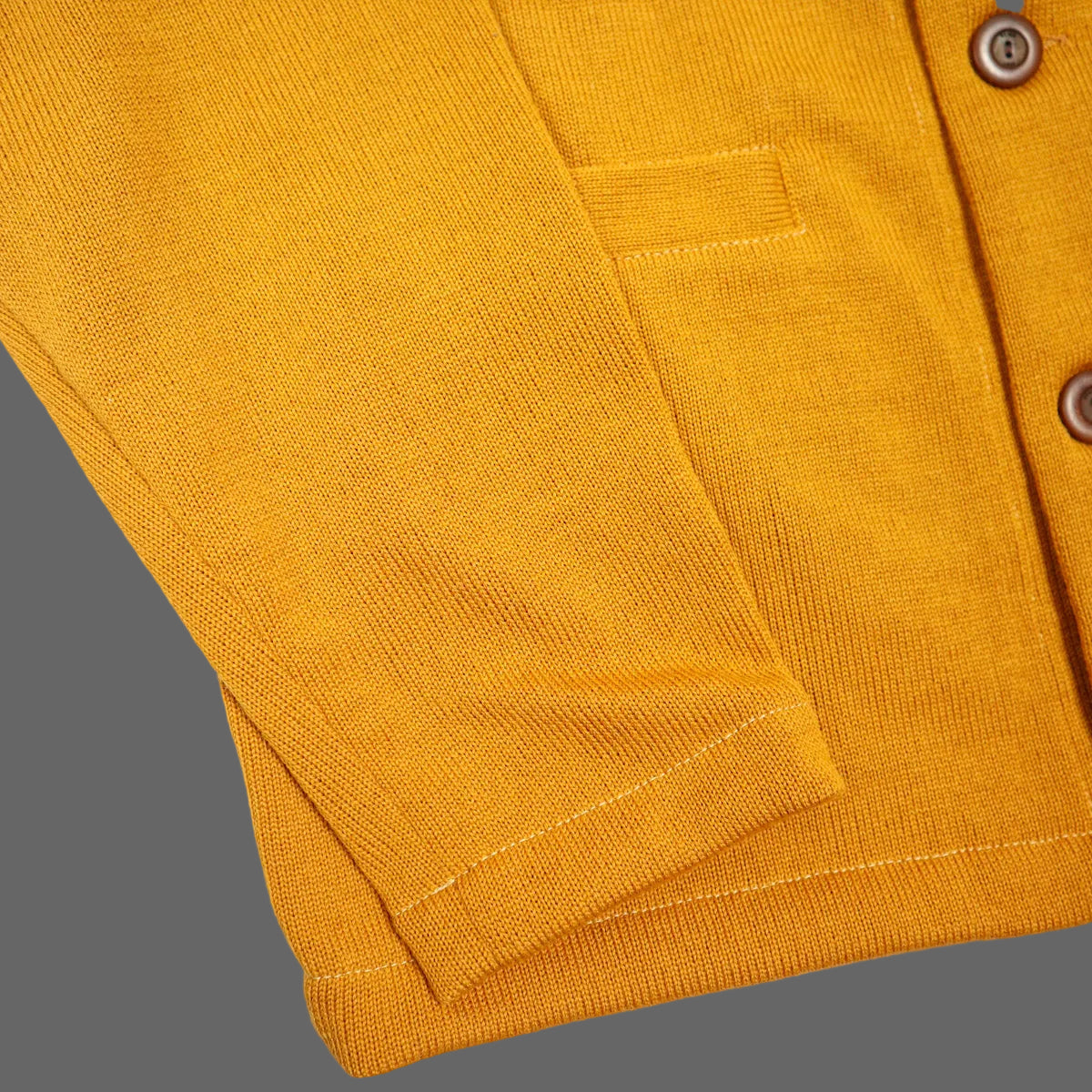 Dehen 1920 - Slouchy Cardigan Old Gold
