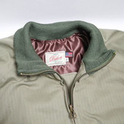 Dehen 1920 - Dry Wax Cotton Pilot Jacket - Sage