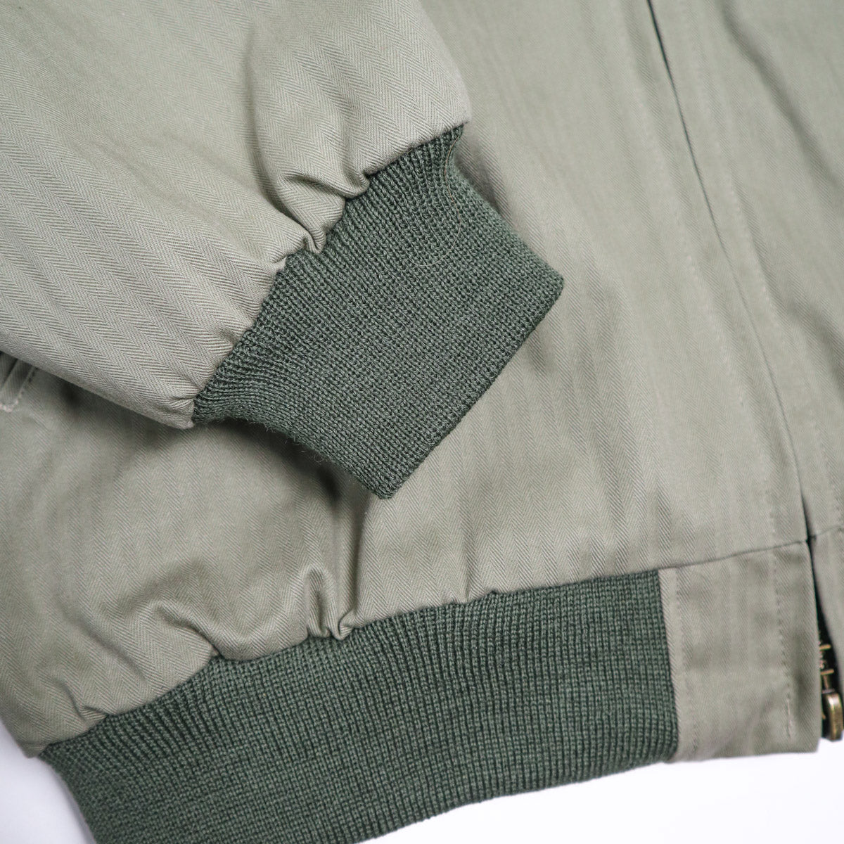 Dehen 1920 - Dry Wax Cotton Pilot Jacket - Sage