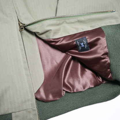 Dehen 1920 - Dry Wax Cotton Pilot Jacket - Sage