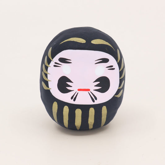 Sakura - Daruma figure small Black