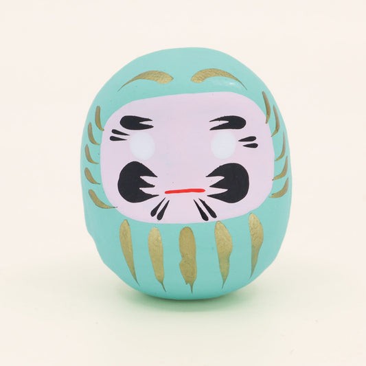 Sakura - Daruma figure small Mint Green