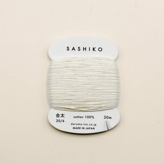 Sakura - Daruma Sashiko Thread 202 Off-white