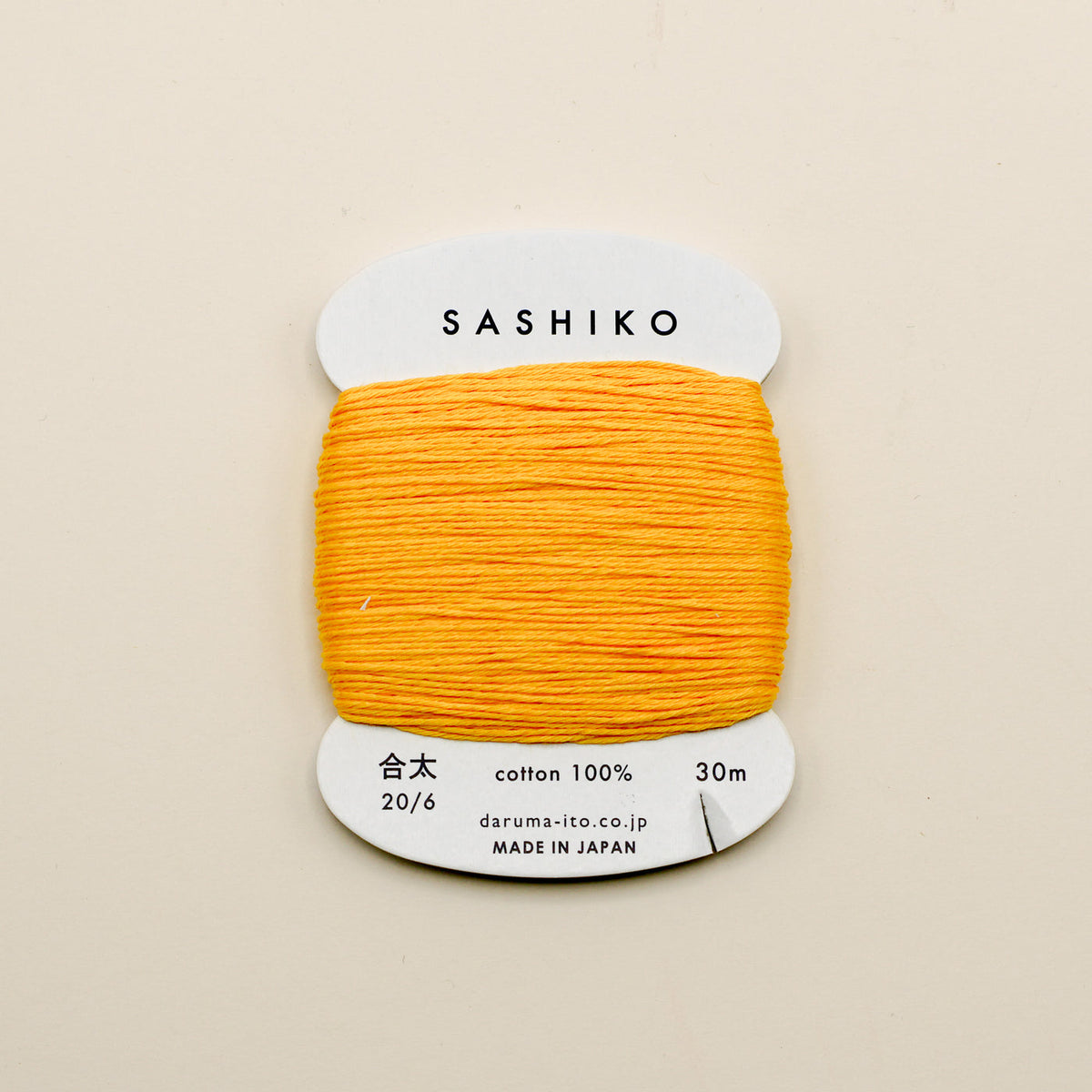 Sakura - Daruma Sashiko Thread 204 Yellow