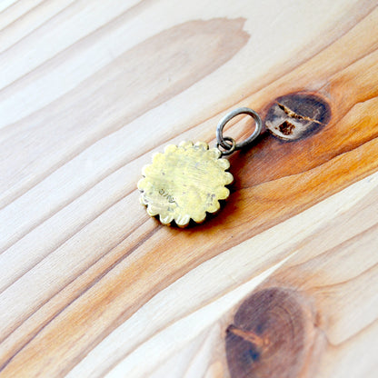Kobashi Studio - Kikumon Charm Medium Brass Kc1700B