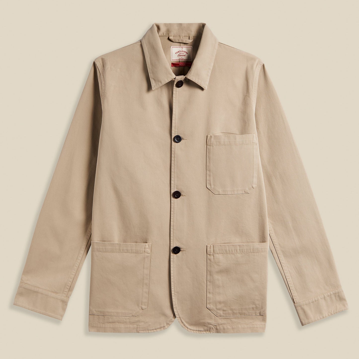 Portuguese Flannel - Labura Chore Jacket Sand