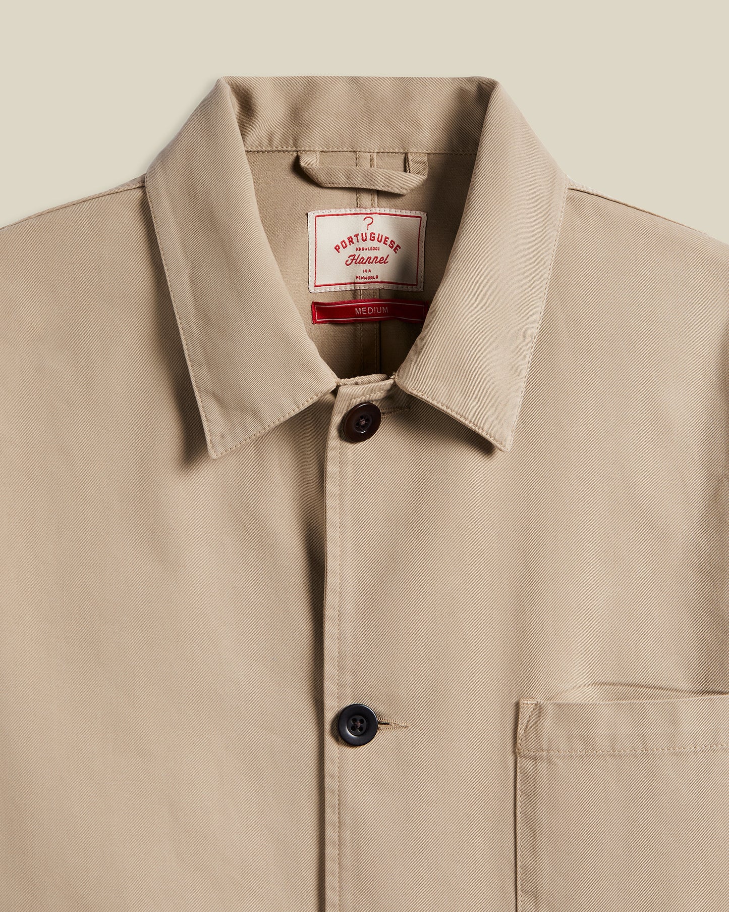 Portuguese Flannel - Labura Chore Jacket Sand