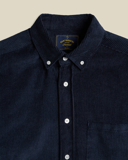 Portuguese Flannel - Lobo Corduroy Navy