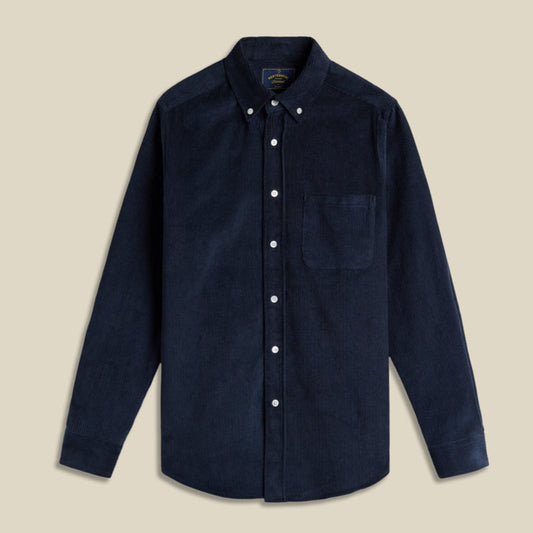 Portuguese Flannel - Lobo Corduroy Navy