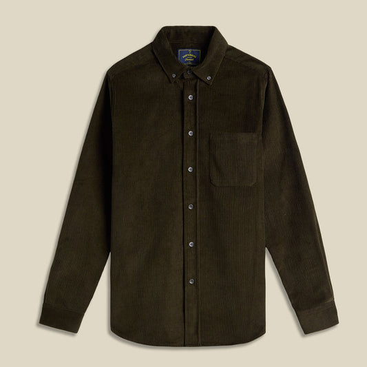 Portuguese Flannel - Lobo Corduroy Olive