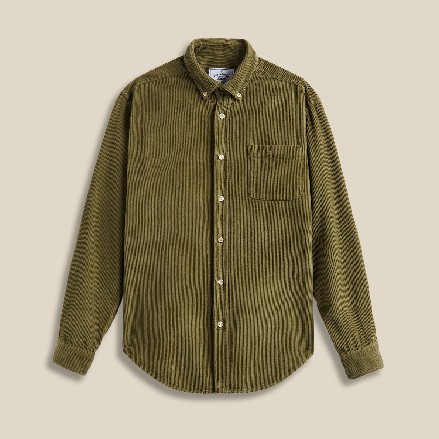 Portuguese Flannel - Lobo Corduroy Olive