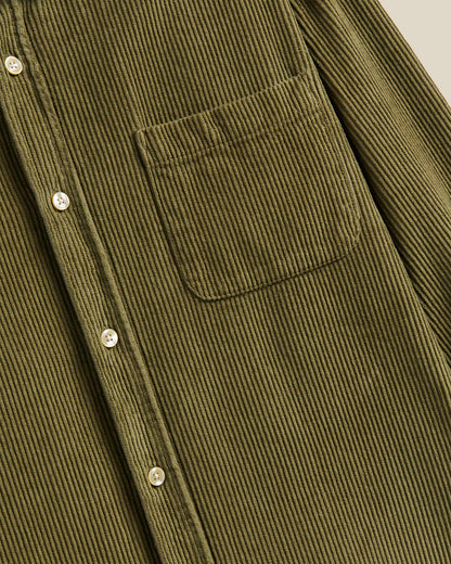 Portuguese Flannel - Lobo Corduroy Olive