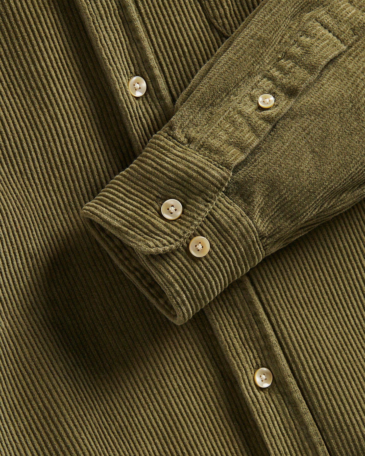 Portuguese Flannel - Lobo Corduroy Olive