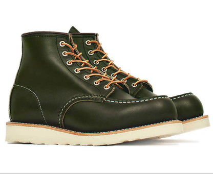 Red Wing - 8180 Moc Toe Green Kangatan